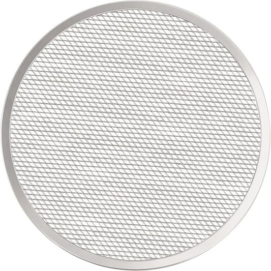 LRui Pizza Screen,10 Inch,12 Pack,Seamless Aluminum Pizza Pan With Holes.