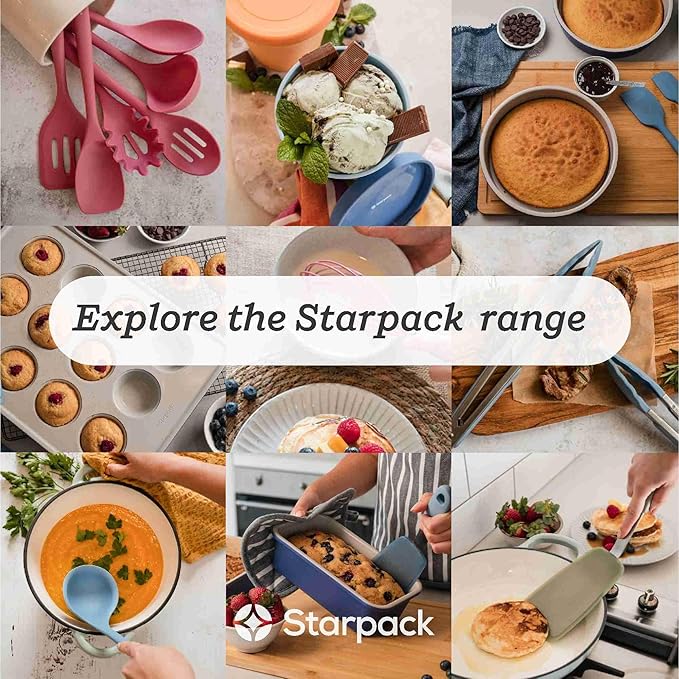 Starpack 'Bakers Gonna Bake' High Performance Nonstick Baking Sheet Pan set of 2 with Wire Rack for baking cookies and more