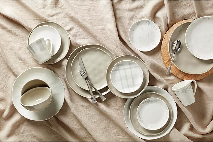 Lenox, Grey Bay Colors 12 Piece Set, 17.55 LB