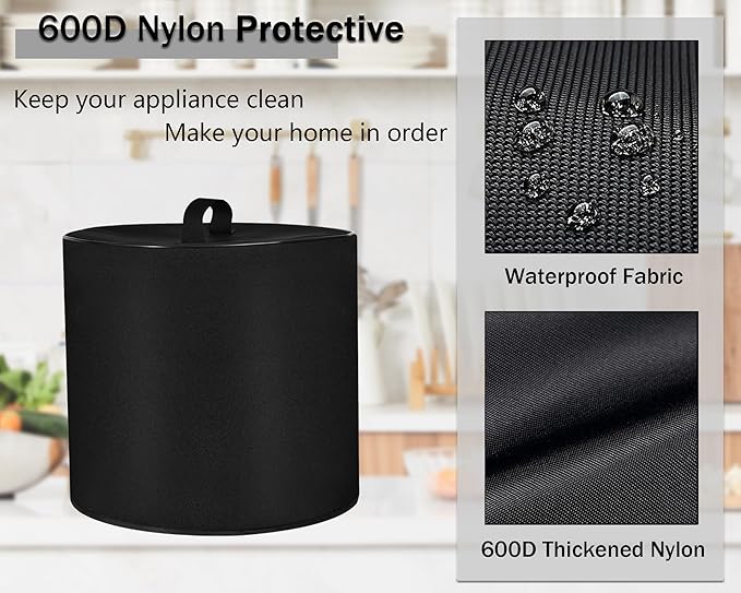 Dust Cover with 8 Quart Instant Pot, Heavy Duty Waterproof Dust Pressure Cooker Cover Case for Instant Pot Duo 8QT 7-in-1 Electric Pressure Cooker/InstantPot Pro/Duo Plus 8 QT 10-in-1 SlowCooker