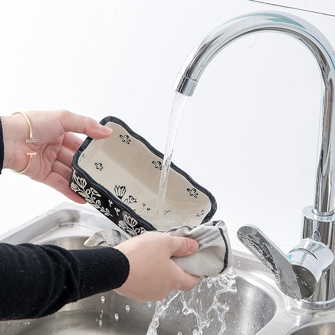 Wisenvoy Mini Loaf Pans for Baking - 4-Piece Ceramic Bread Pans