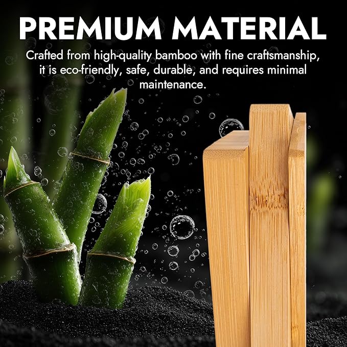 Charcuterie Board Set - Bamboo Cheese Board & Serving Tray with Stainless Steel Knives and Bowls, Housewarming Gifts New Home, Gift for Wedding Couple, Bridal Shower (NLB, 01)