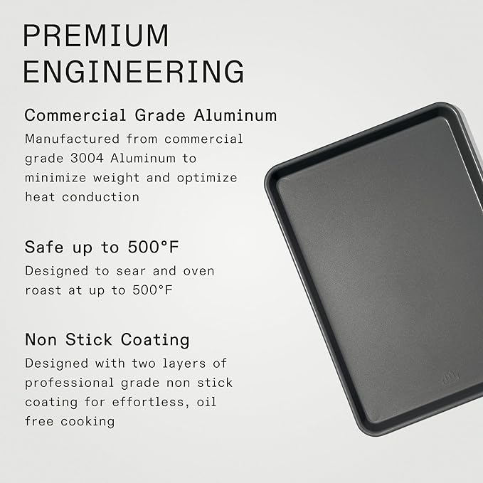 Made In Cookware - Sheet Pan (Non Stick) - Commercial Grade Aluminum Non Stick - Professional Bakeware