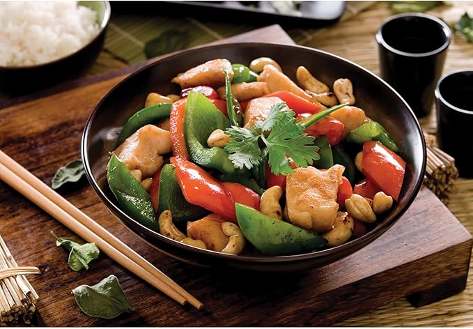 Helen's Asian Kitchen Wok, Premium Excalibur Non-Stick with Stay-Cool Handles, 14-Inches