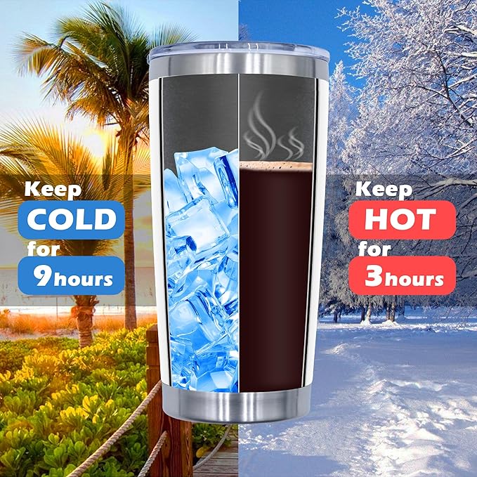 20oz Tumbler Bulk Stainless Steel Tumblers with Lid Vacuum Insulated Double Wall Travel Coffee Mug Powder Coated Tumbler Cup for Hot and Cold Drinks(White, 12 pack)