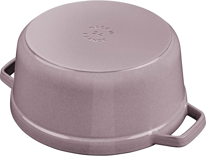 Staub Cast Iron 4-qt Round Dutch Oven - Lilac