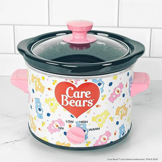 Uncanny Brands Care Bears 2qt Slow Cooker - Cook With Your Favorite Care Bear Characters