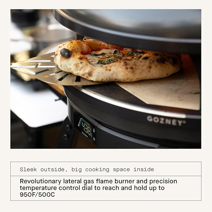 Gozney Arc Pizza Oven, Off Black, Gas Burner, Precision Temperature Control