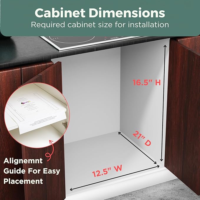 HOLDN’ STORAGE 2-Tier Pull Out Cabinet Organizer, Individual Sliding Drawers - Heavy Duty Metal with Lifetime Limited Warranty - Anti Rust Chrome Finish - 12" W x 21" D x 16.5" H
