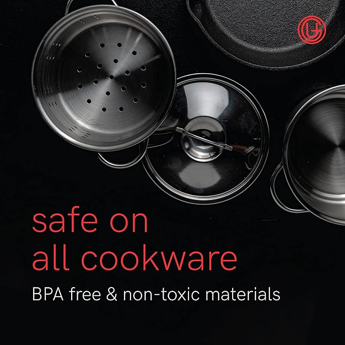 UpGood Silicone Spatula Set 600°F - High Heat Resistant Nonstick, Small and Large Kitchen Spatulas - Flexible BPA Free Professional Grade Cookware - Utensils for Cooking, Baking, Mixing(4 Pcs, Teal)