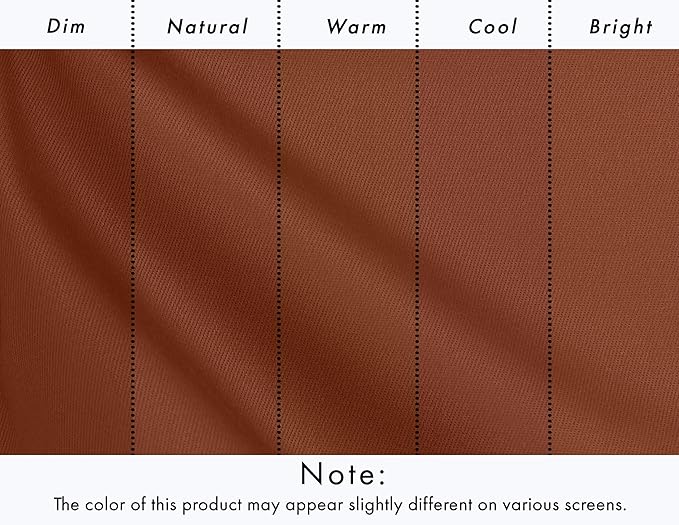 Ruvanti Cloth Napkins Set of 12, 18x18 Inch, Soft & Absorbent Cotton Enrich Dinner Napkins for Hotel, Wedding Parties, Napkins Everyday - Rust