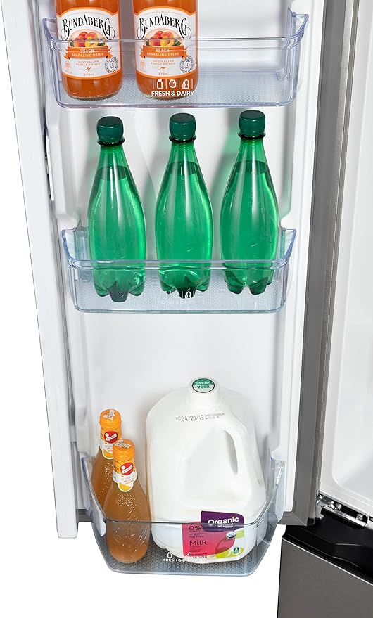 Hamilton Beach HBF1662 French Door Full Size Counter Depth Refrigerator with Freezer Drawer, 16.6 cu ft, Stainless