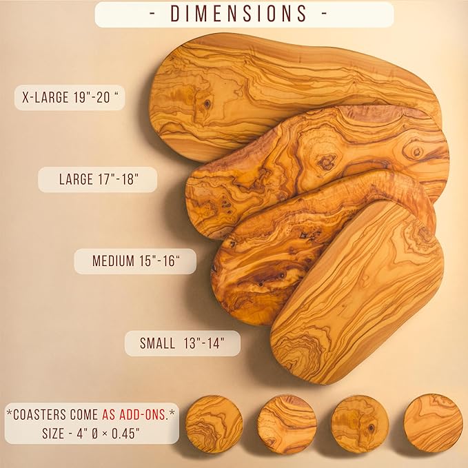 Personalized Olive Wood Cutting Board - Custom Engraved Charcuterie Boards, Housewarming, New Home, Gifts for Women, Friends, Wedding, Bridal Shower, Engagement, Christmas, Anniversary, Family