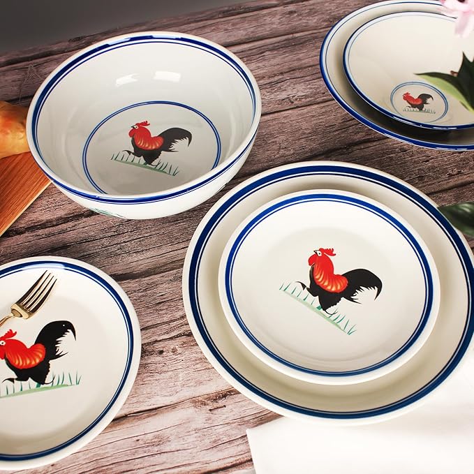 porcelain Japanese Ramen Bowls Soup Bowl, Microwavable, Dishwasher Safe, for Rice, Udon, Soba, Pho, 35 oz, Set of 2, 9.3 Inch