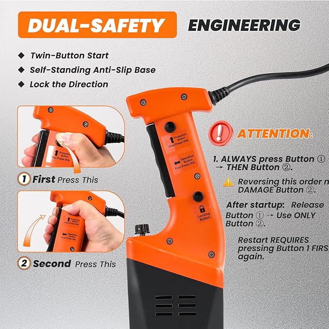 750W Commercial Immersion Blender Brushless DC Motor Hand Held Blenders Heavy Duty Variable Speed Mixer with 21 Inch Removable Shaft 50-Gallon Capacity Multifunction Pro