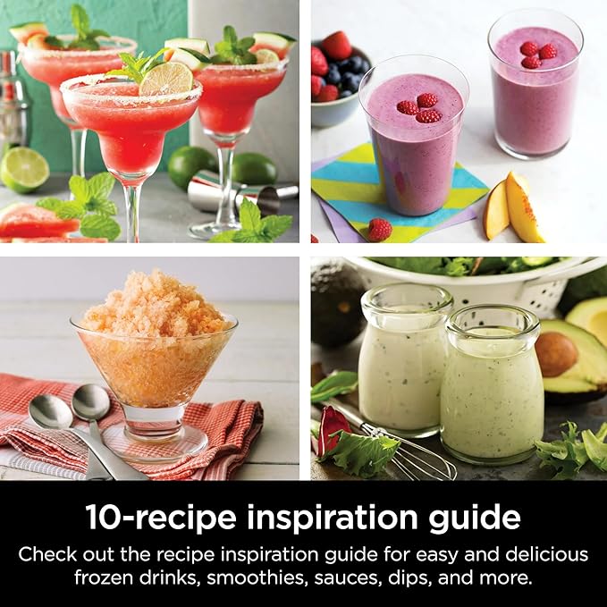 High Power Multi-Mode Kitchen Blender Bundle with 72-oz Pitcher – 1200W Smart Blending, Special Edition by Ninja