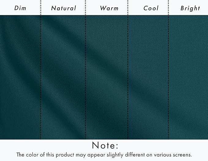 Ruvanti Cloth Napkins Set of 12, 18x18 Inches Napkins Cloth Washable, Soft, Durable, Absorbent, Cotton Blend. Table Dinner Napkins Cloth for Thanksgiving, Halloween Dinners Parties - Deep Teal