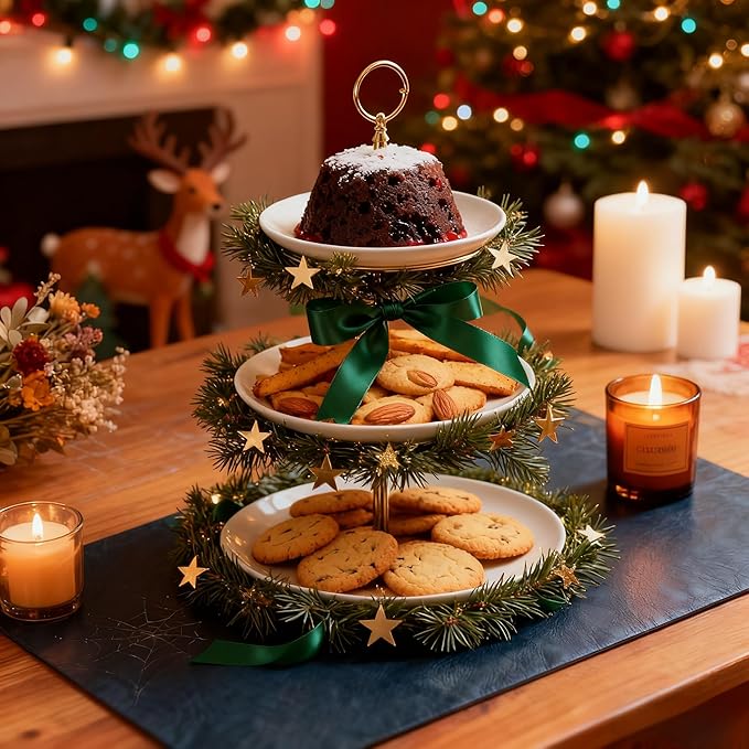 DOLOPL Placemats Set of 8 Reversible Dual-Color Table Placemats– Heat Resistant Wipeable & Washable Place Mats, Luxury Faux Leather Table Mats for Vintage Dining Table Decor (Camel & Navy Blue)