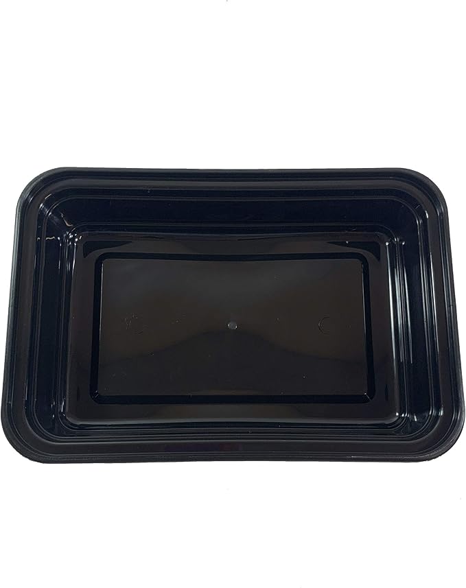 50 sets 38oz Meal Prep Containers with lids Microwavable Rectangle Food Container Plastic BPA Free