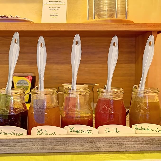 Evelots Set of 6 Mini Silicone Spatulas for Kitchen Cooking & Baking, Small Silicone Cooking Utensils, Heat Resistant BPA Free - Up To 446 Degrees