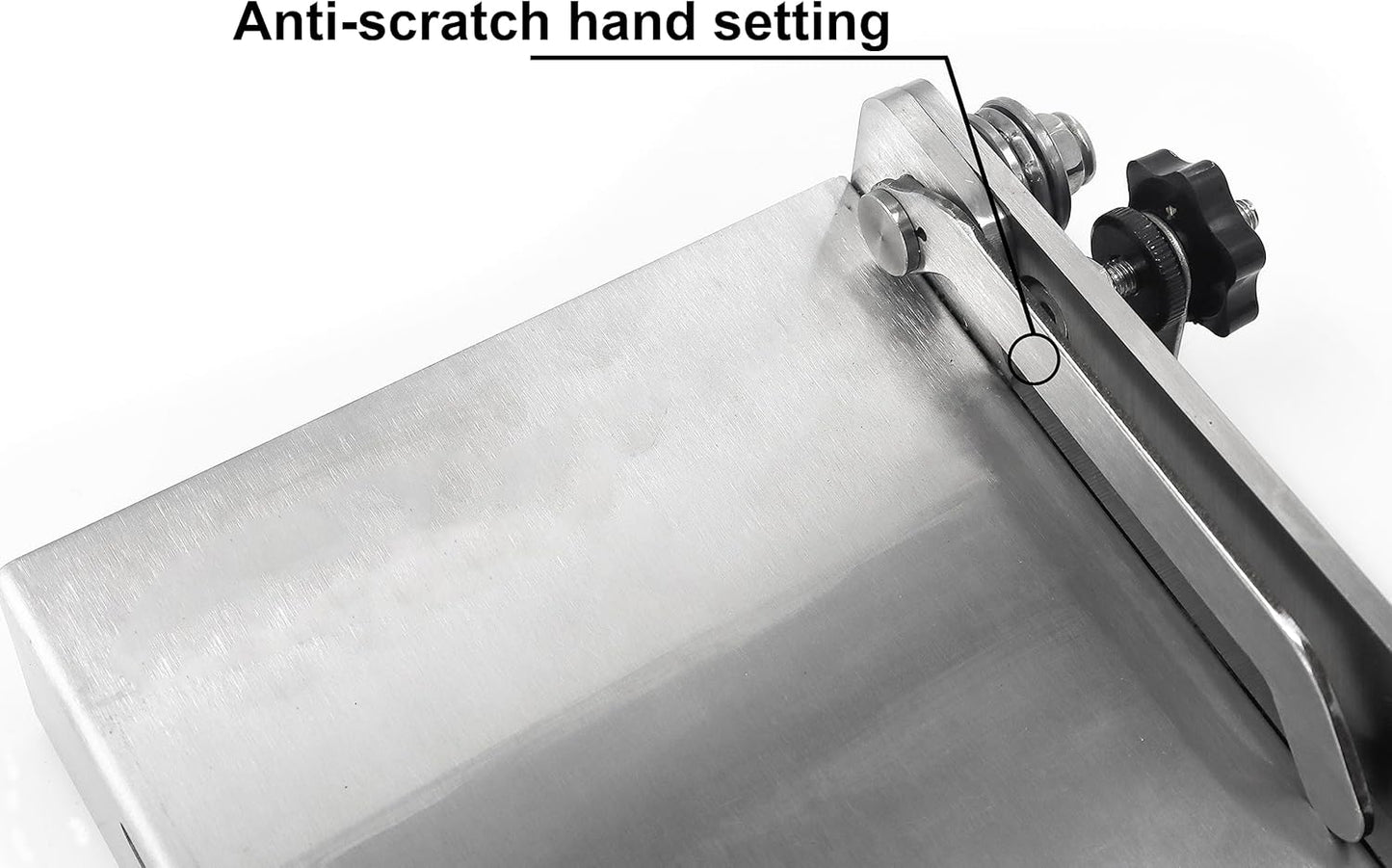 Meat slicer, GrillFancy stainless steel heavy manual frozen meat slicer, beef and lamb roll food slicer, suitable for home cooking, Cheese slicing, BBQ slicing, easy to use