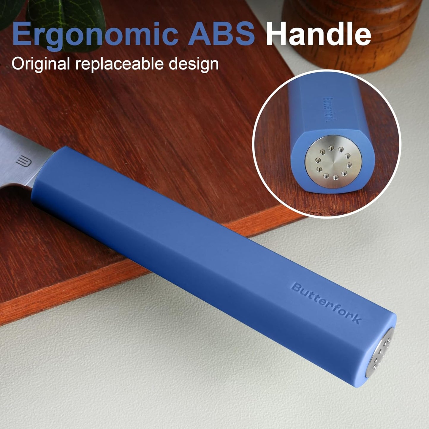 7.5" Serrated Bread Knife for Homemade Bread, Razor Sharp AR-RPM9 Steel & Innovative Wavy Edge, Professional Serrated Knife for Sourdough Bread Cake, Gift Box for Baker Home Chefs