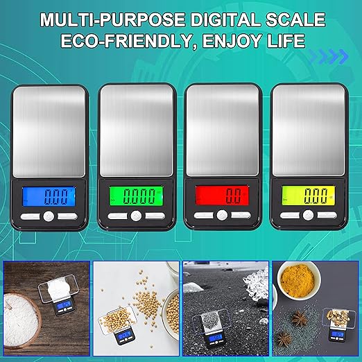 American Weigh Scales Digital Pocket Scale AC SERIES 150g x 0.01g | High Precision 0.001g Accuracy Mini Gram Scale for Kitchen, Lab, Jewelry, Coin Scale, Small Digital Gram Scale Portable Travel Scale
