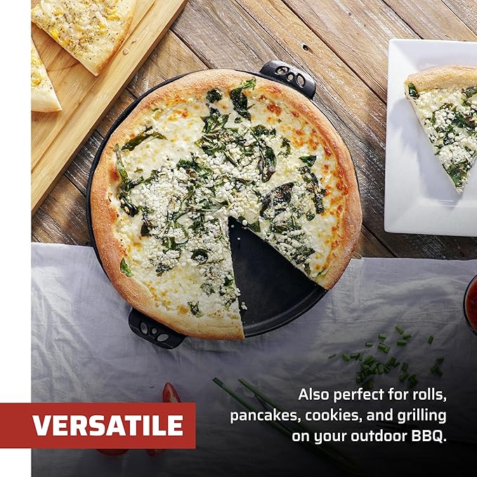 Camp Chef 14-Inch Cast Iron Pizza Pan & More