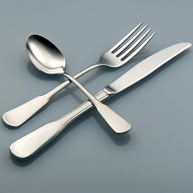 Oneida Colonial Boston Flatware Set | Stainless Steel | Service for 8 | 45-Piece, Pack of 3