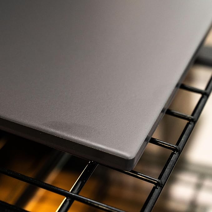 Old Stone Pizza Kitchen Glazed Rectangle Pizza Stone for Oven and Grill, 14x16 inch