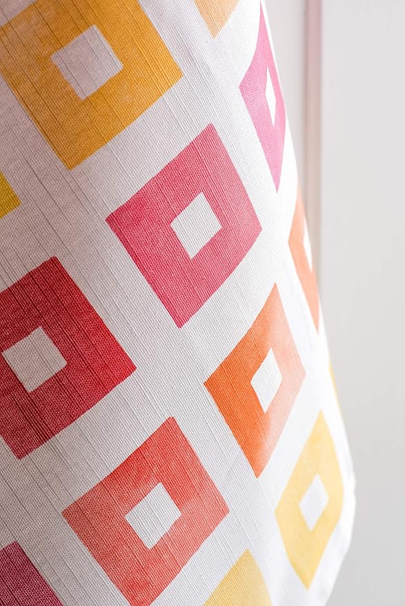 Maison d' Hermine Kitchen Towels Set of 3 100% Cotton 27.50" x 20" Reusable Cloth Tea Dish Towels Absorbent with Hanging Loop for Kitchen, Home, Dining, Cocktail Parties Spring/Summer (Summer Maze)