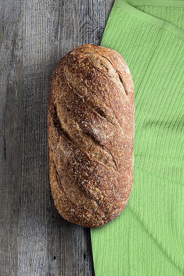 Softolle Bar Mop Towels, Pack of 12-16x19 Inches - 100% Cotton Super Absorbent Towels, Multi-Purpose for Home and Bar Cleaning (Light Green)