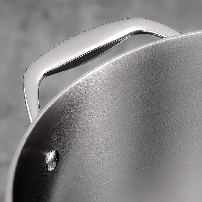 Tramontina Signature Tri-Ply Clad Stainless Steel 8-Piece Cookware Set with Lids, Pots and Pans Kitchen Set, Induction-Ready, Dishwasher-Safe, NSF-Certified, Made in Brazil