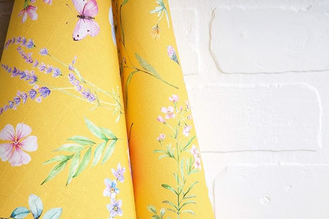 Maison d' Hermine Kitchen Towels Set of 3 100% Cotton 27.50" x 20" Reusable Cloth Tea Dish Towels Absorbent with Hanging Loop for Kitchen, Home, Dining, Cocktail Parties Spring/Summer (Just Floral)