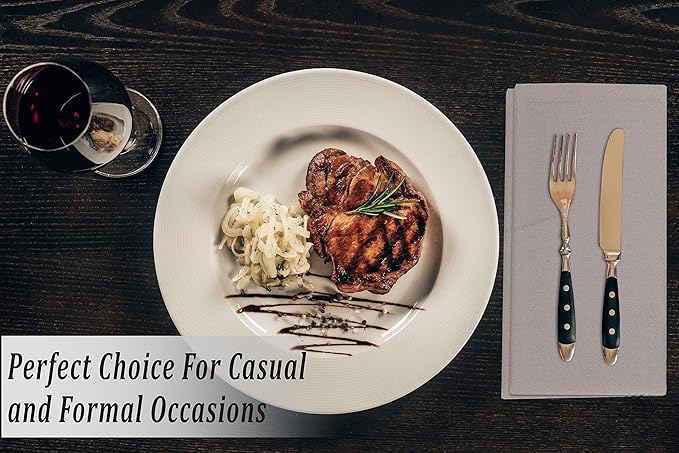 Ruvanti Cloth Napkins Set of 12, 18x18 Inch, Soft & Absorbent Cotton Enrich Dinner Napkins for Hotel, Wedding Parties, Napkins Everyday - Coffee Grey