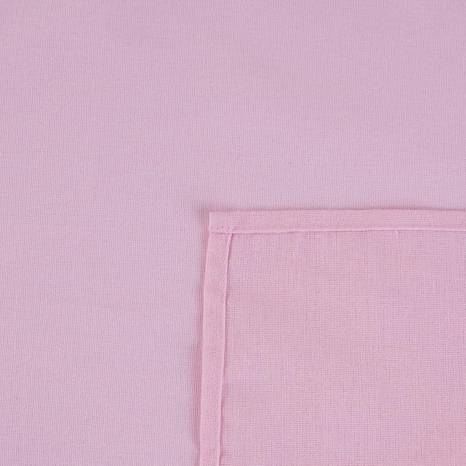 Solid Color Linen Blended Thin Dinner Cloth Napkins - Set of 12 (40 x 40 cm) - for Events & Home Use (Multicolored)