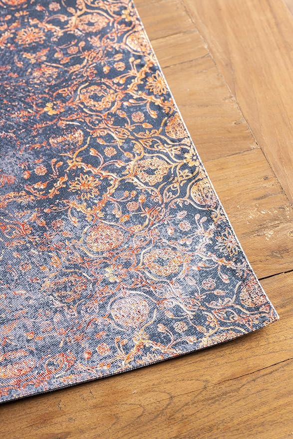 Maison d' Hermine Placemats Set of 4 100% Cotton Washable Cloth Place Mats, Reusable Table Mats for Thanksgiving Christmas Decorations Kitchen Dining Party Wedding Restaurant (Imperfection, 13" x 19")