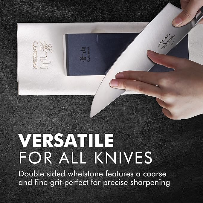 Cangshan 1026757 7-Piece Kitchen Knife Care & Sharpening Kit