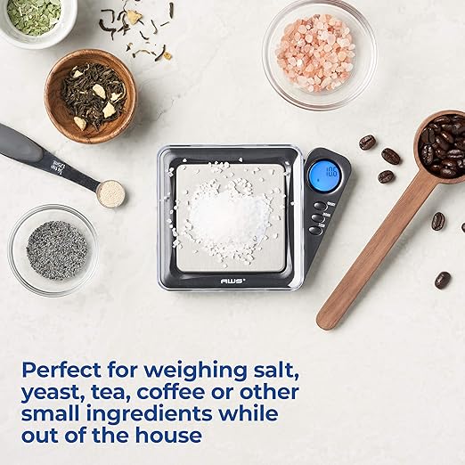 American Weigh Scales Blade Series Digital Precision Pocket Weight Scale, Gray, 650 X 0.1G (BL-650-GRY)