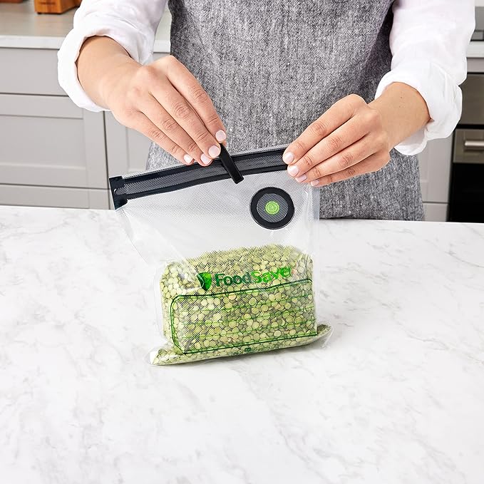 FoodSaver® Reusable Gallon Vacuum Zipper Bags