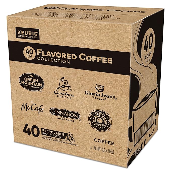 Keurig® Flavored Coffee Variety Pack, Keurig Single Serve K-Cup Pods, 40ct