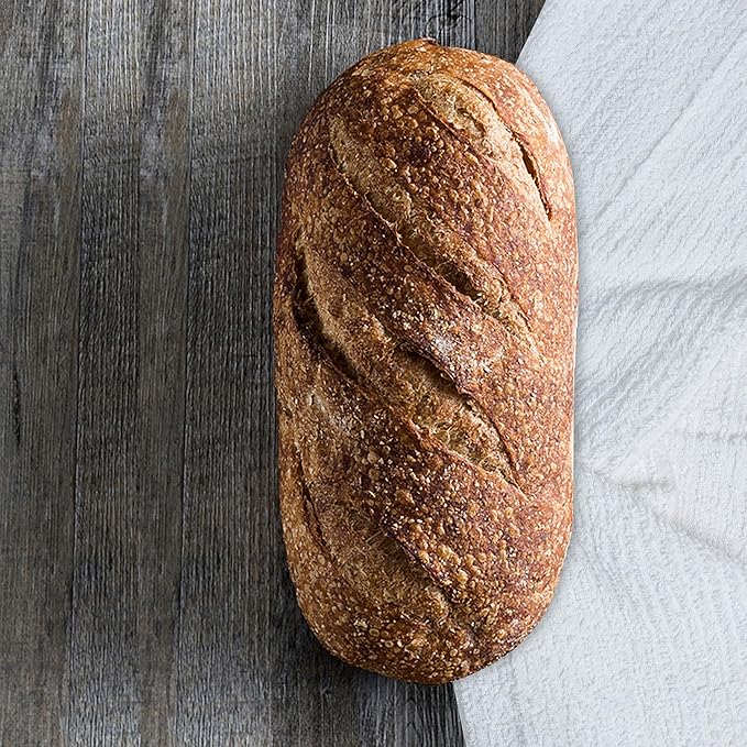 Softolle Bar Mop Towels, Pack of 12-16x19 Inches - 100% Cotton Super Absorbent Towels, Multi-Purpose for Home and Bar Cleaning (White-Black)