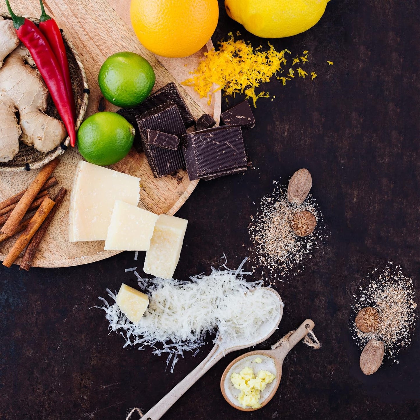 Premium Classic Zester- Sage Green | Lemon Zester tool, Hard Cheese & Vegetable Grater | For Citrus, Parmesan Cheese, Garlic, Ginger, Nutmeg | Fine Stainless Steel Blade, Made in USA