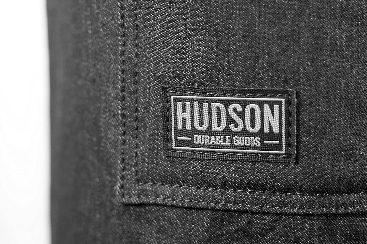 Hudson Durable Goods - Professional Grade Chef Apron for Kitchen, BBQ & Grill