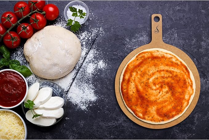 Outset Pizza Paddleboard, Verde Pizza Serving Board, 16" x 12"