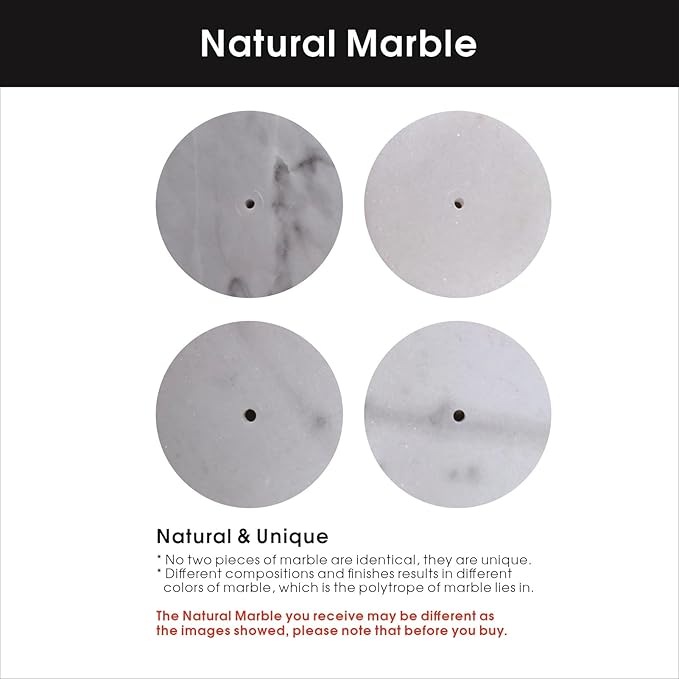 Paper Towel Holder Countertop with Heavy Marble Base, Standing Paper Towel Roll Holder for Kitchen Bathroom, with Weighted Base for One-Handed Operation