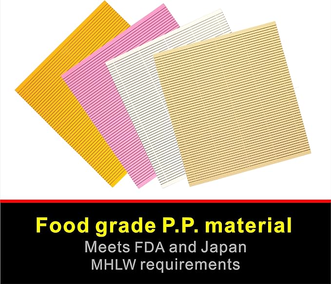 Professional Non-stick Sushi Mat Plastic Sushi Rolling Mat Sushi Mat Roller Makisu Sushi roller 10.5 in x 9.8 in