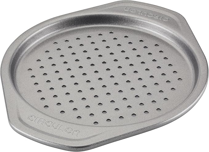 Circulon Total Bakeware Nonstick Toaster Oven & Personal Pizza Pan Baking Set, 4-Piece