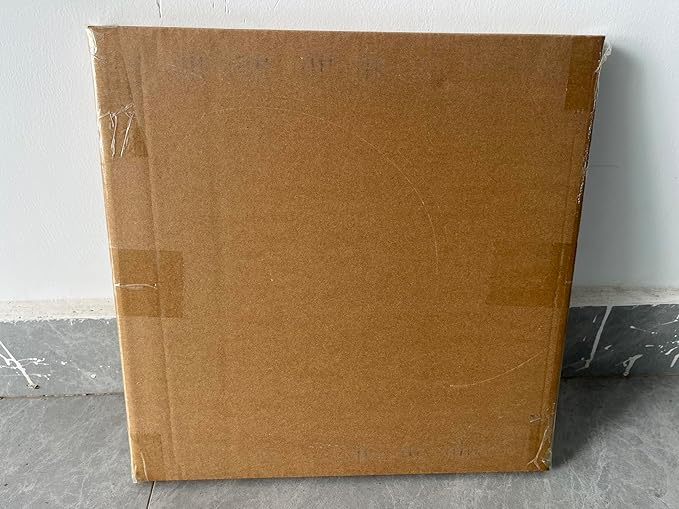 VEVOR Pizza Steel, 14" x 14" x 1/4" Pizza Steel Plate for Oven, Pre-Seasoned Carbon Steel Pizza Baking Stone with 20X Higher Conductivity, Heavy Duty Rustproof Pizza Pan for Outdoor Grill, Indoor Oven