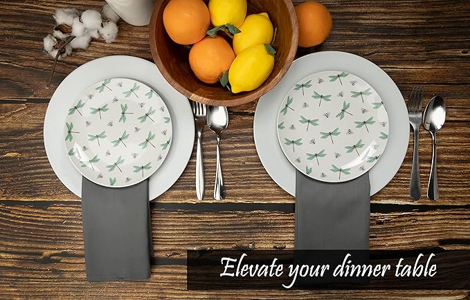 Kitchen Cloth Napkins 12 Pack 18X18 Inches Cotton Blend Soft Fabric with Hemmed Edges, Grey Dinner Napkins Washable Reusable and Durable Linen Napkins for Parties Table Setting Decor (Gray) by PERLLI